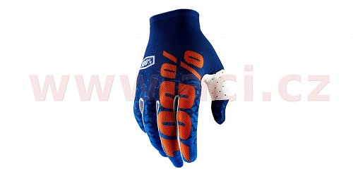 rukavice CELIUM 2, 100% - USA (modrá/oranžová)